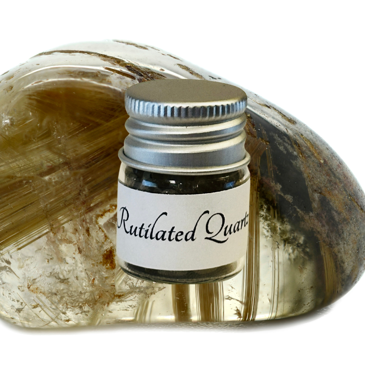 Rutilated Quartz Chips