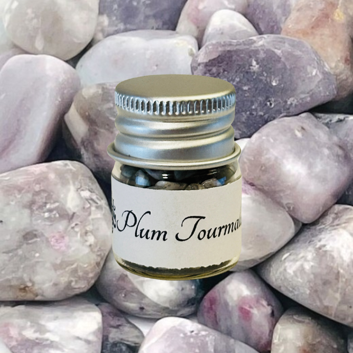 Plum Tourmaline Chips