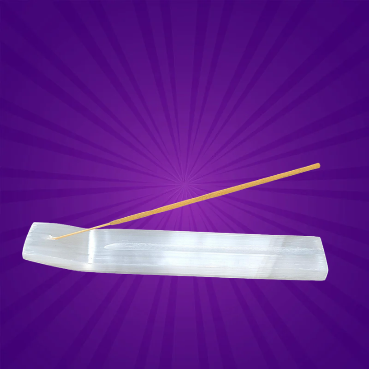 Selenite Incense Burner