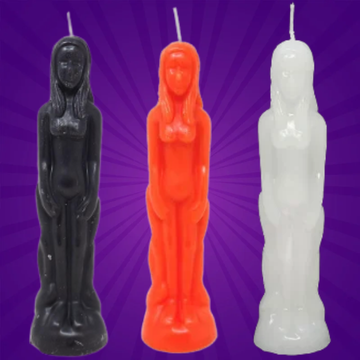 Female Figure Candle