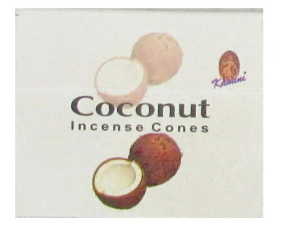 Kamini Incense Cone - Coconut.png