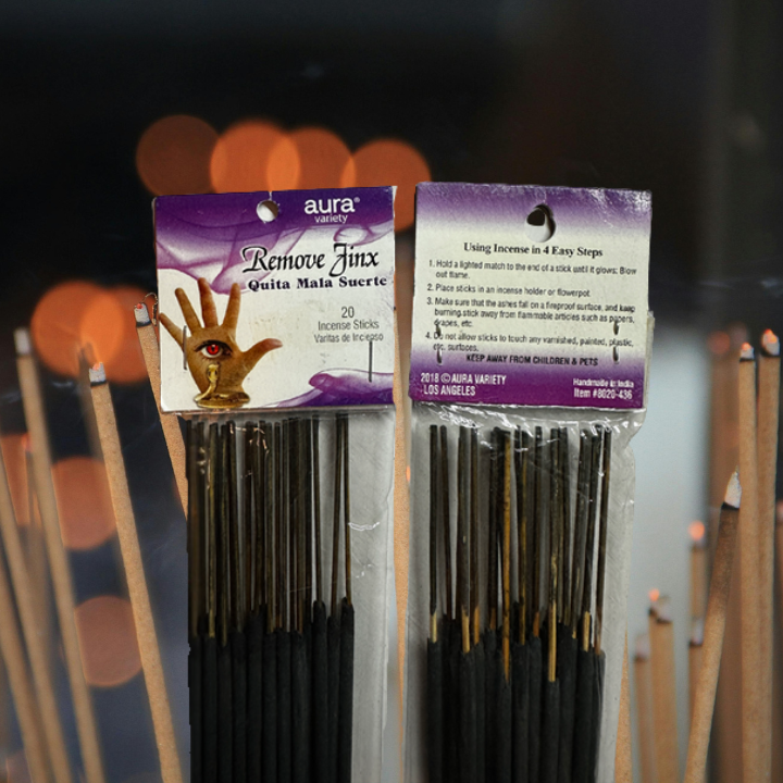 Aura Remove Jinx Incense Sticks