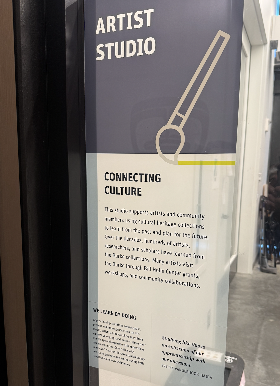 Burke Museum Artist Studio