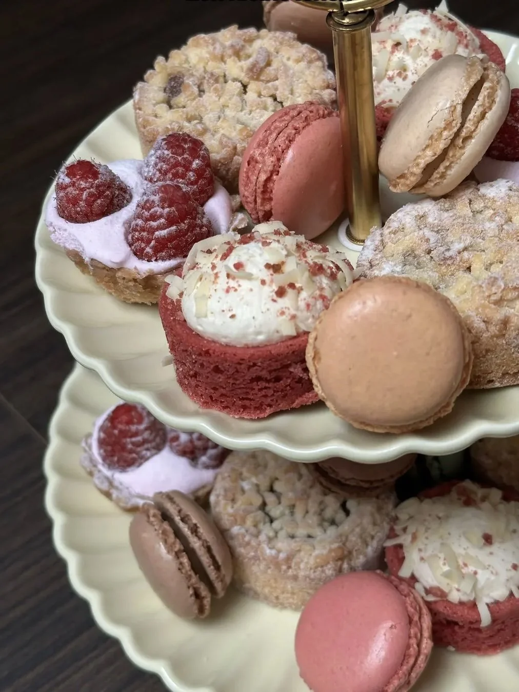 kleine lunch bij Beauthé tijdens de cursussen