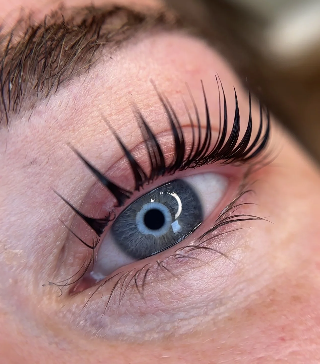 Korean lashlift resultaat voor de Korean Lashlift masterclass bij Beauthé