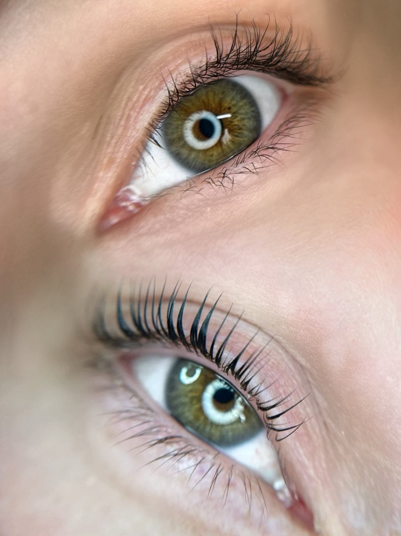 Korean Lashlift bij kortere wimpers bij schoonheidssalon Beauthé in Geleen