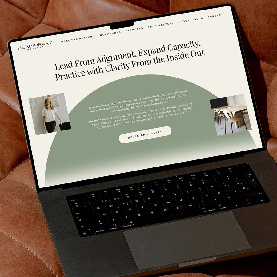 website designer for therapists