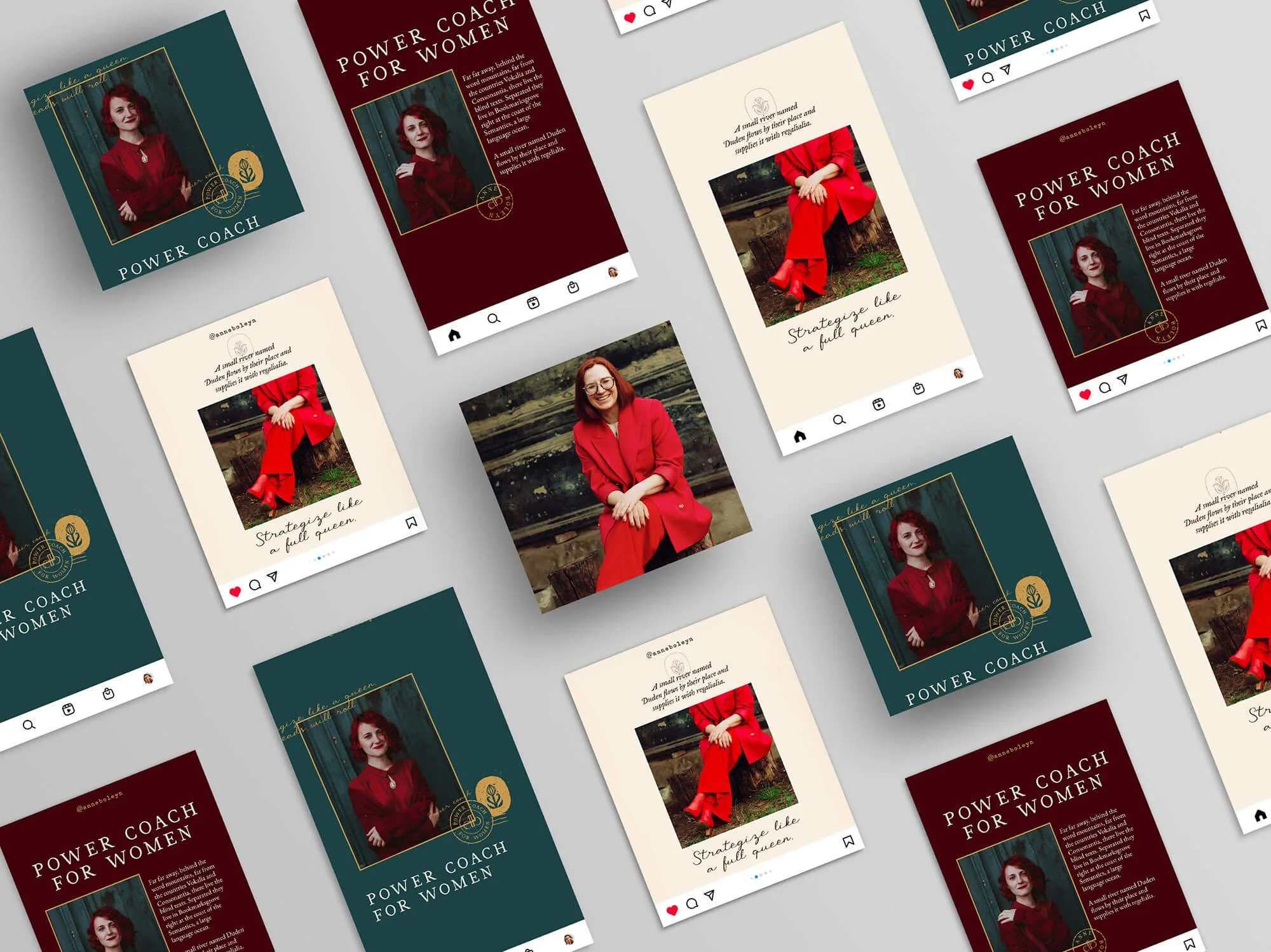 elegant social media templates