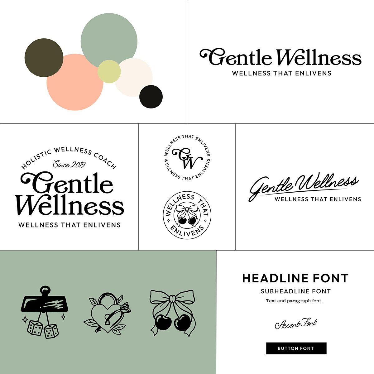 playful logo