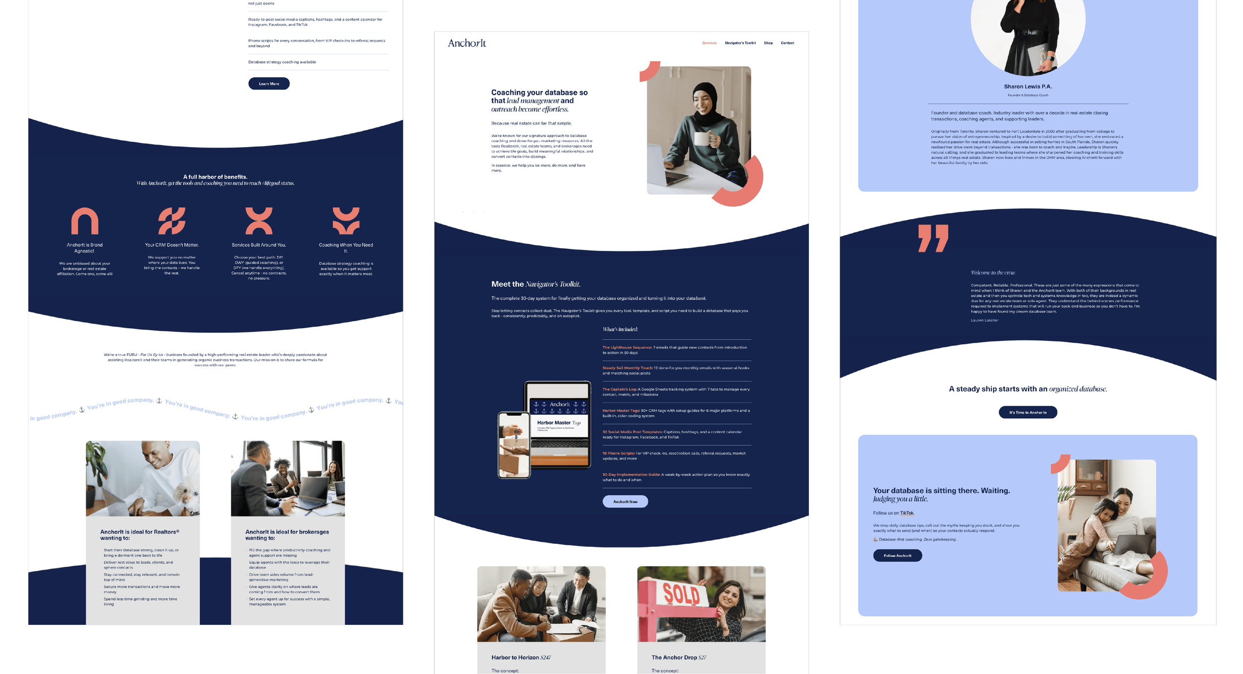 start up website