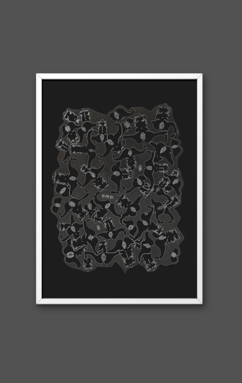 .blur.of.bodies. // A3 POSTER