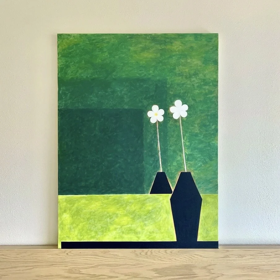 "Reflection" / 40" x 30" / 2023