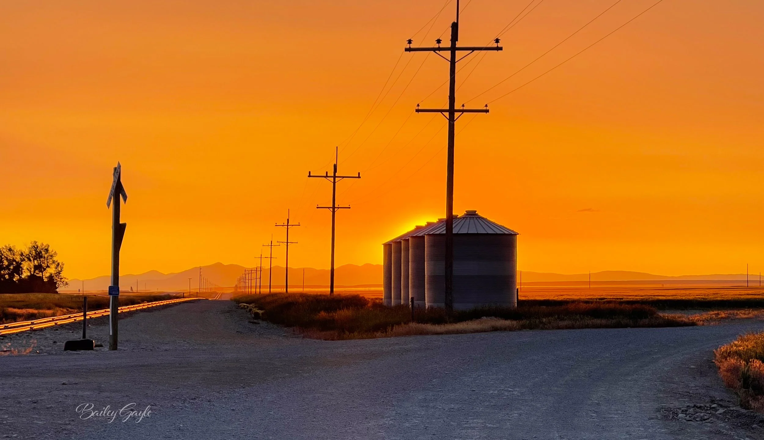 Grainbin Sunrise
