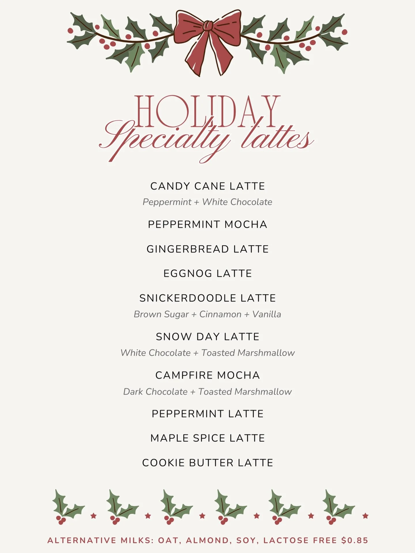 Our winter coffee creations have officially arrived to Utopia Cafe &amp; Play.