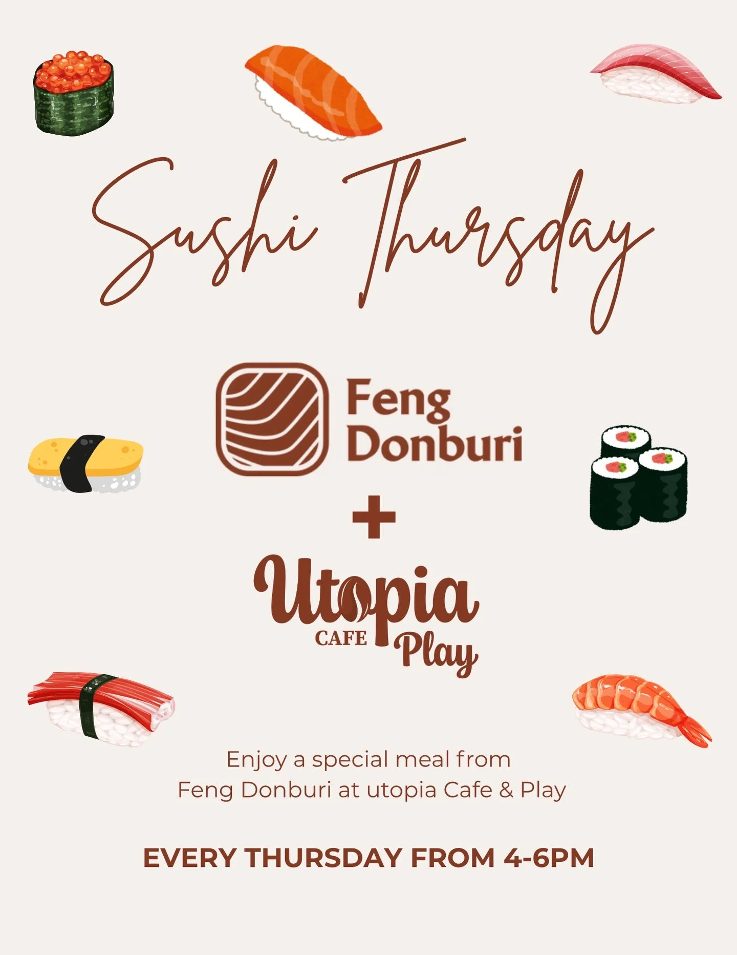 It&rsquo;s sushi Thursday!