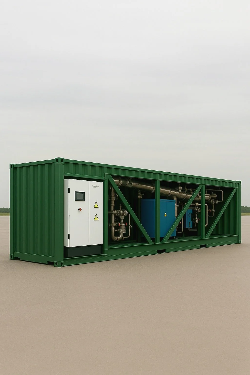 Remix Container Plastic To Fuel
