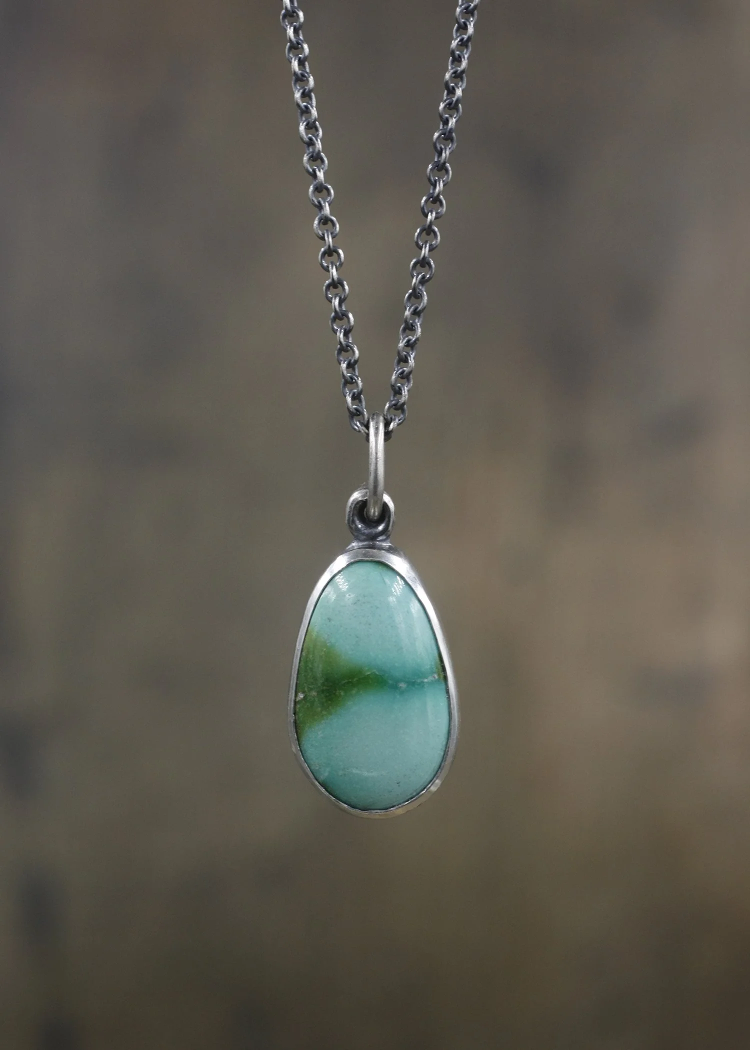 Botanicals Sonora Gold Turquoise Leaf imprint Pendants 7.jpg