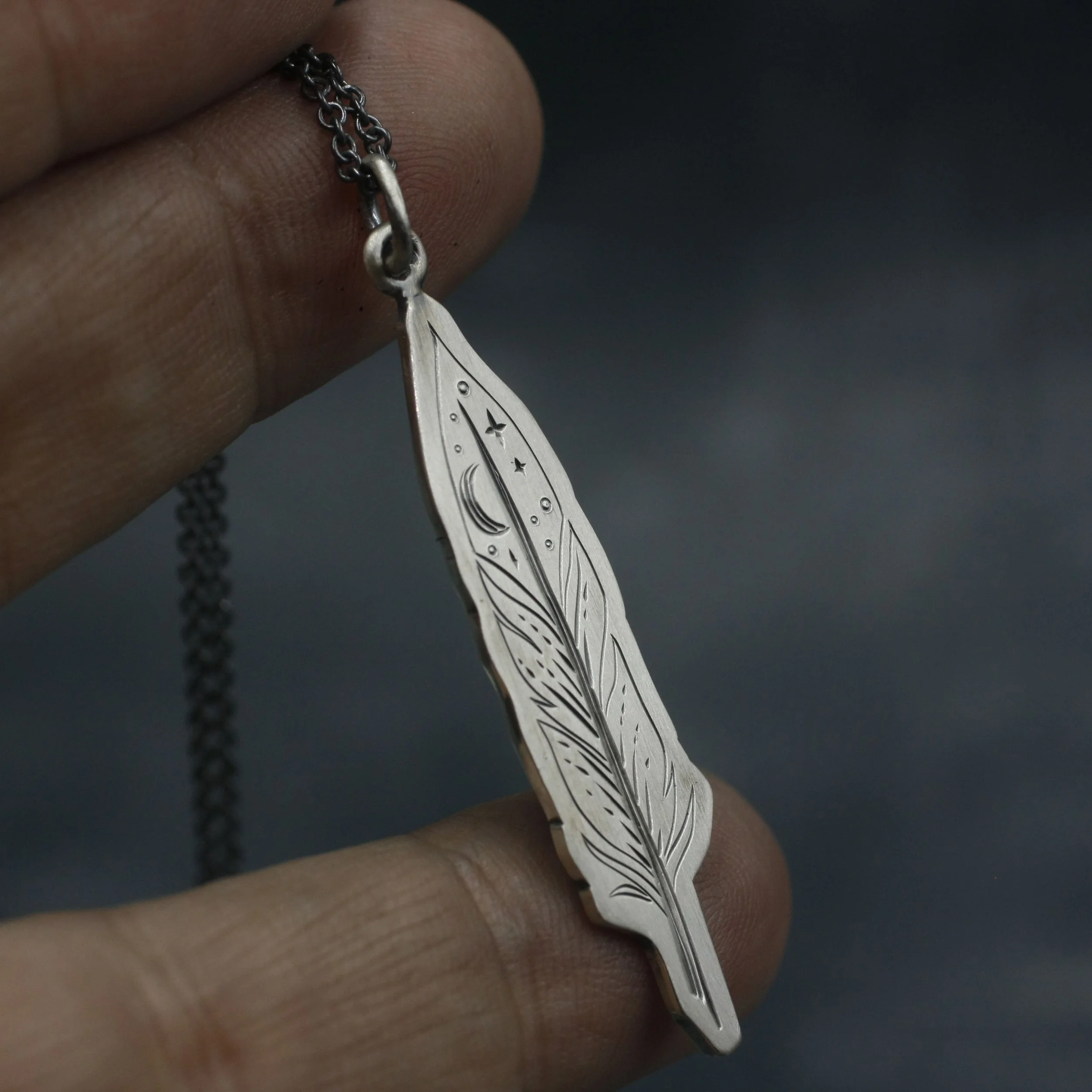 Gravée Celestial Feathers Necklace 1.jpg