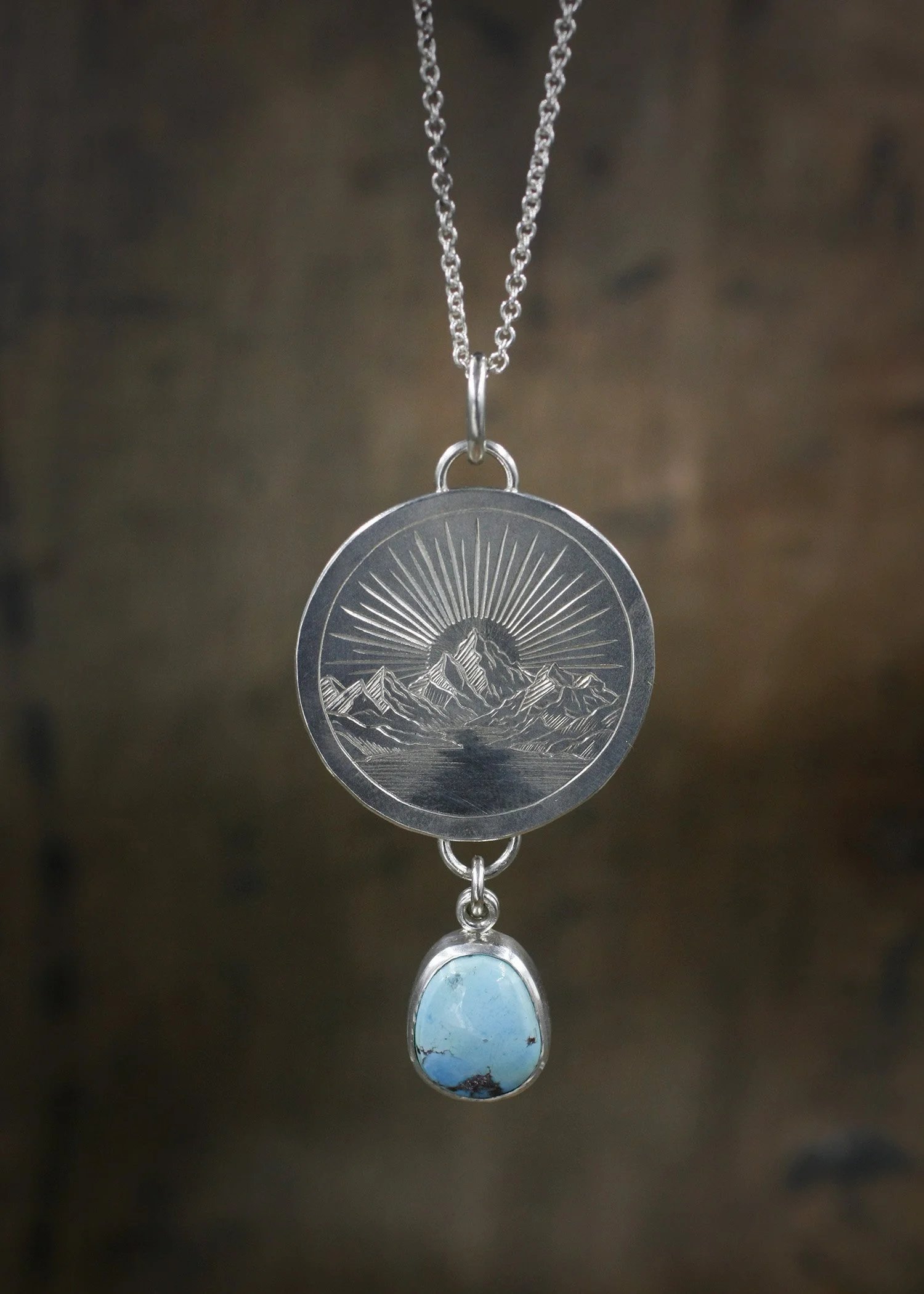 Gravée Fjord Golden Hills Turquoise Pendant 3.JPG