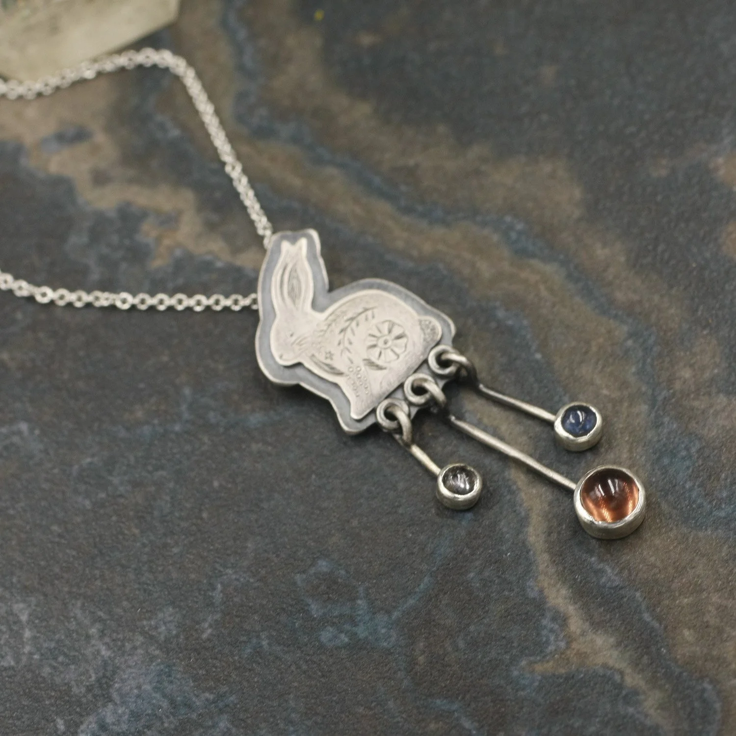 Folk Bunny with Dangles Pendant 6.jpg