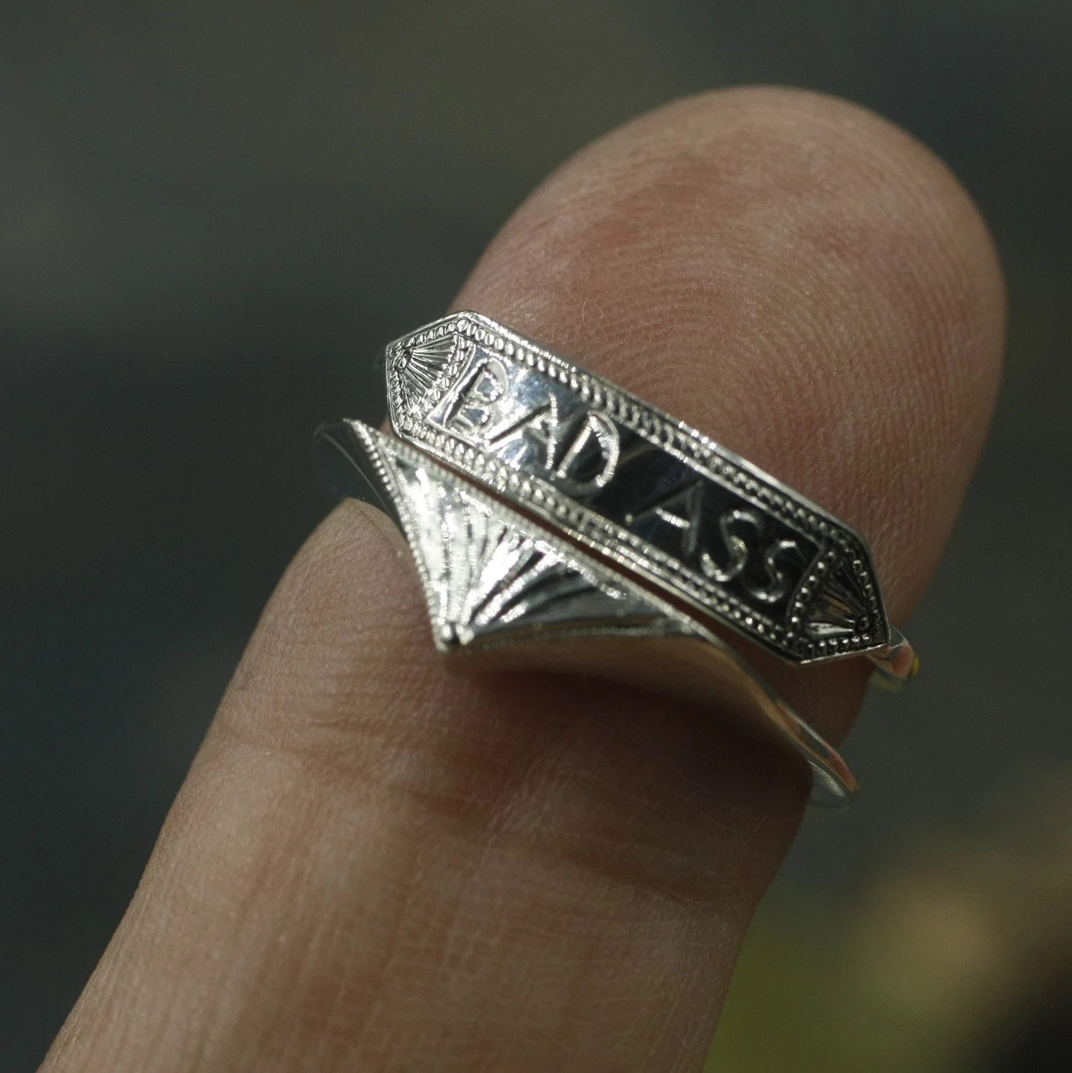 Bad Ass Milgrain Banner Signet Ring 1.jpg