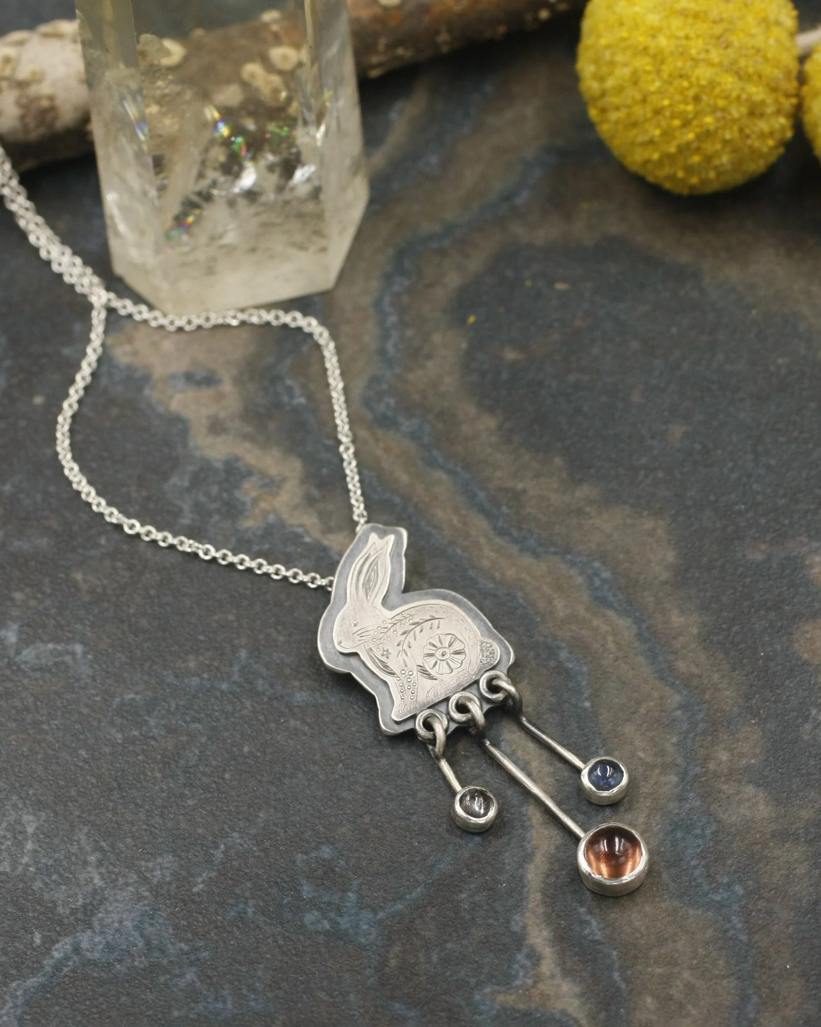 Folk Bunny with Dangles Pendant 1.jpg