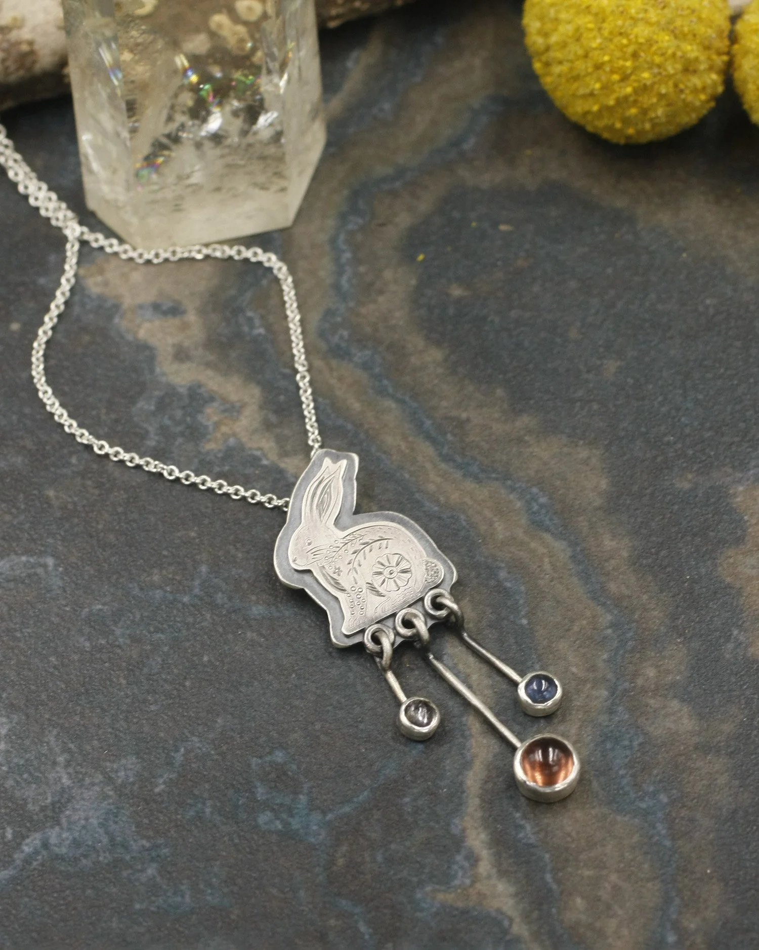 Folk Bunny with Dangles Pendant.jpg