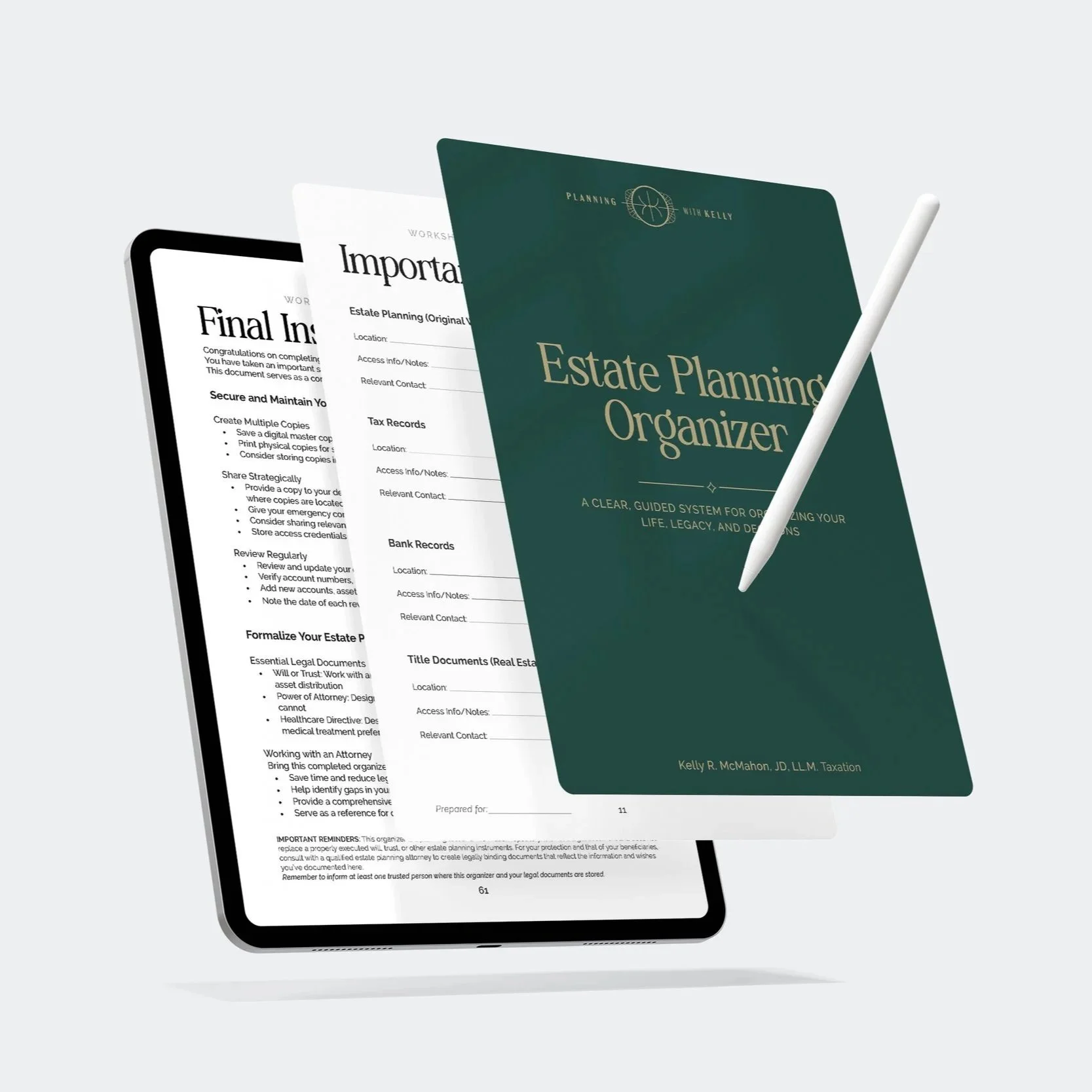 Estate Planning Organizer | Digital Edition