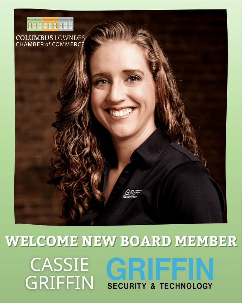 Cassie Griffin Elected to Columbus Lowndes Chamber Board of Directors