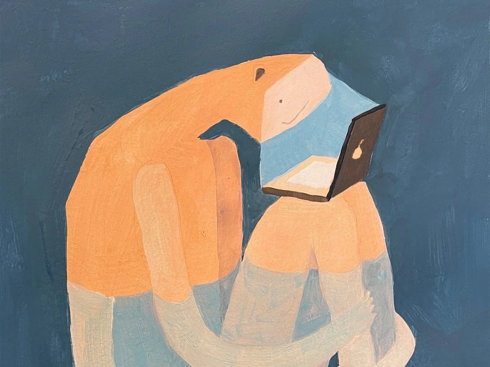 Emailing in the Pool