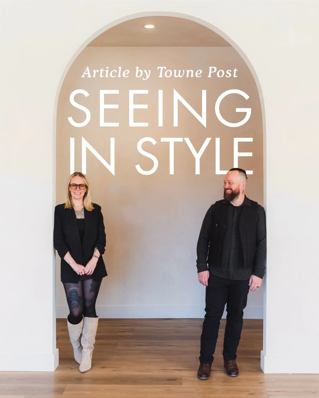 We had the pleasure of being interviewed for @thisisnorthindy magazine by @townepost. Learn more about Jessica Ra and Lyle, and what makes Ra Opticians unique. Article linked in our bio. Photography by the awesome @instadurr and story written by the 