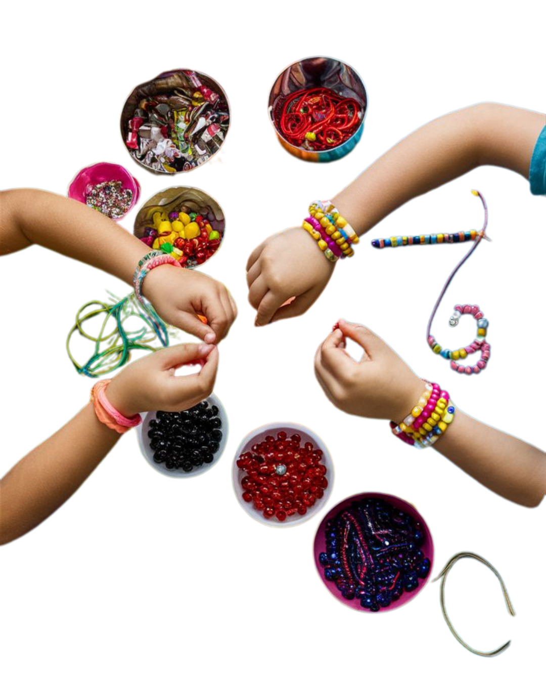 Taller: Pulseras de la amistad por Taller Cúcara Mácara