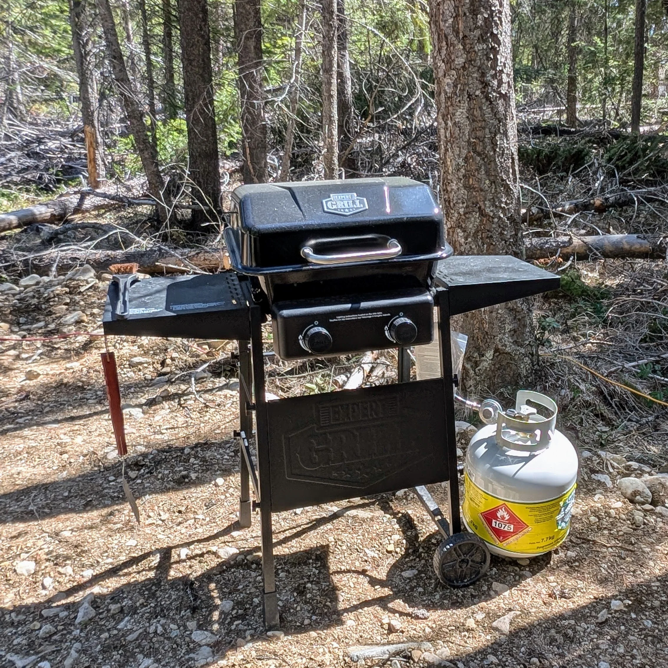 The hared BBQ grill for all guests at Storia Vale to use.
