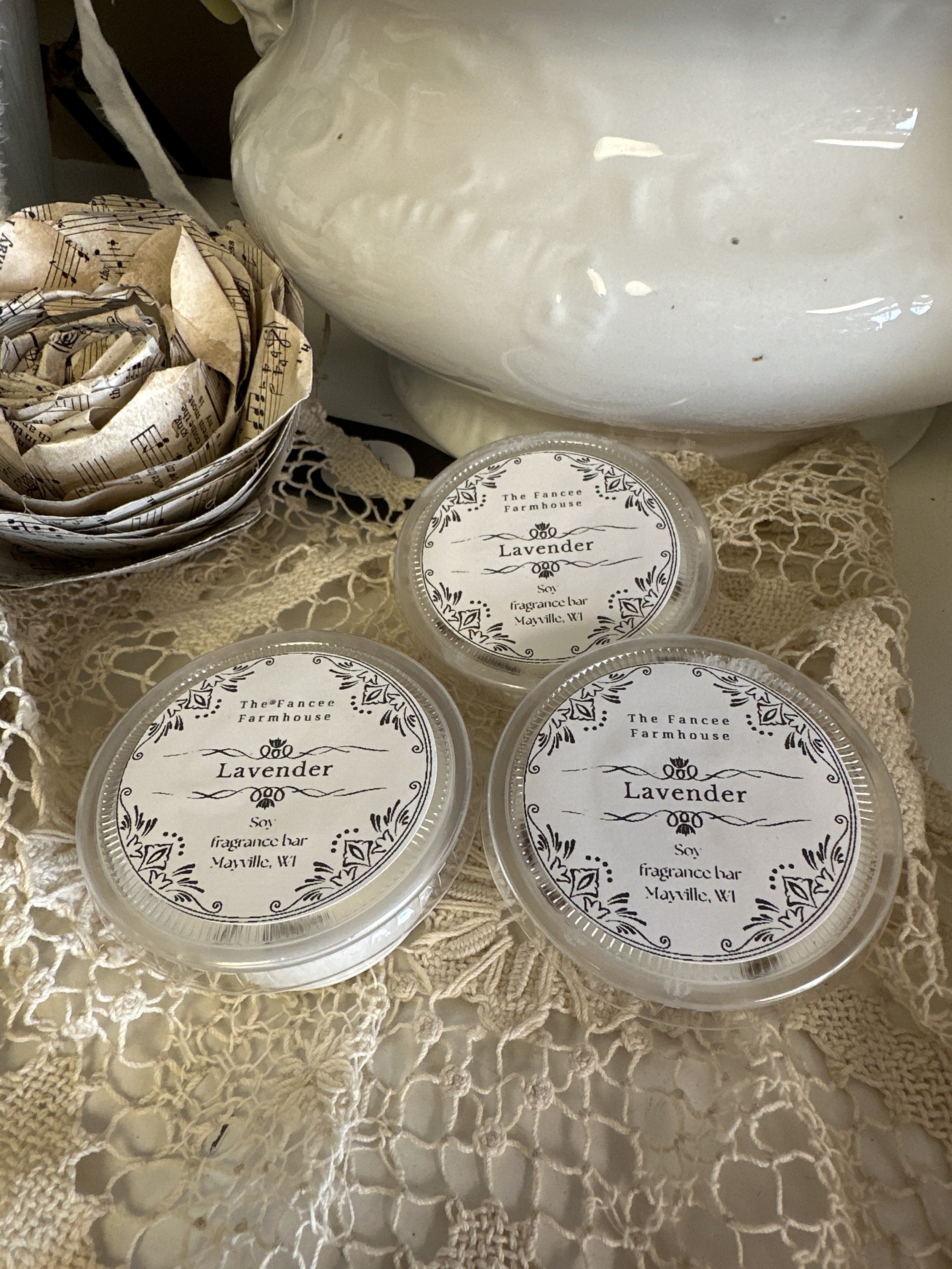 Lavender soy fragrant scent shots