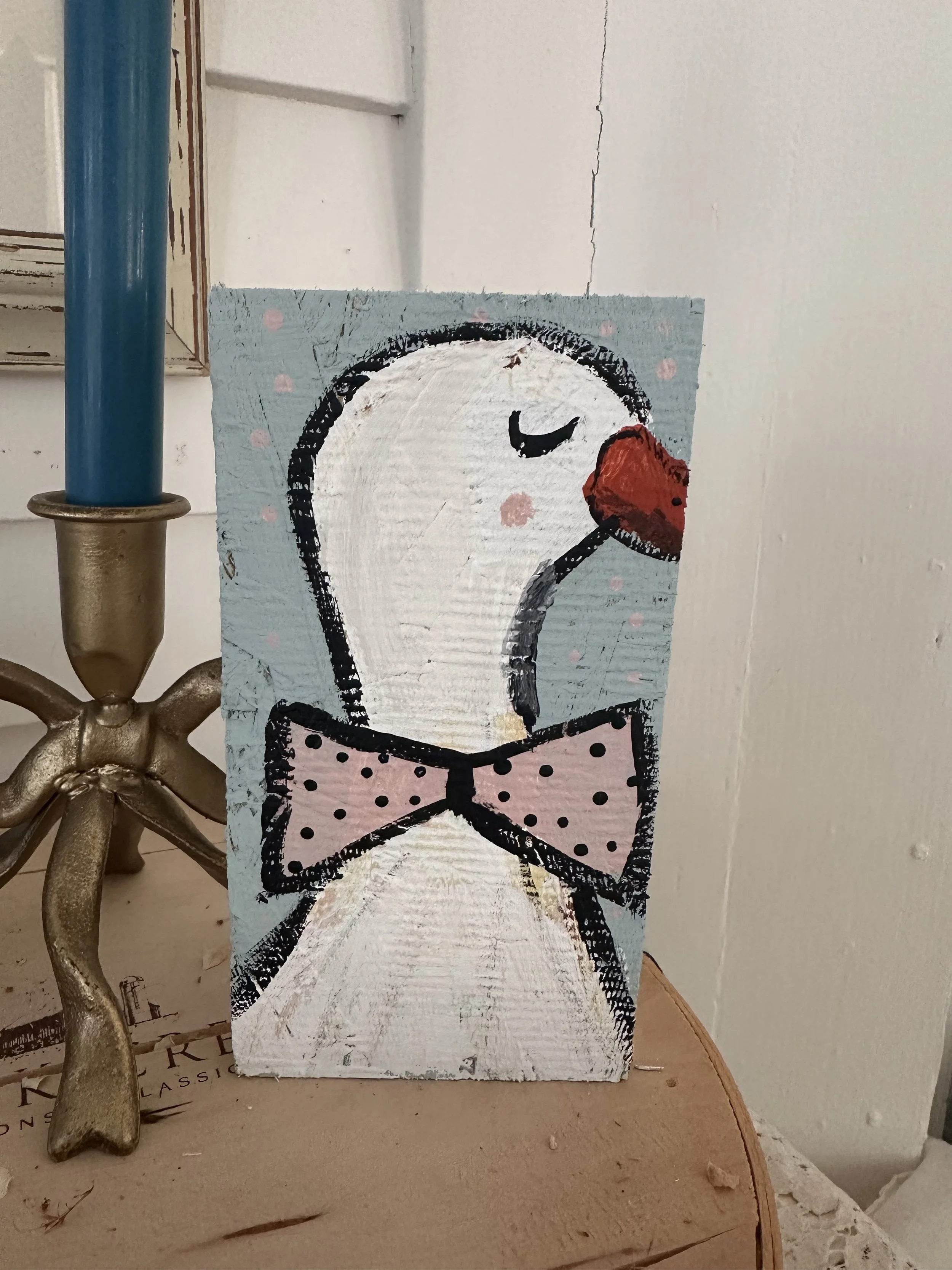 Summer goose painting
