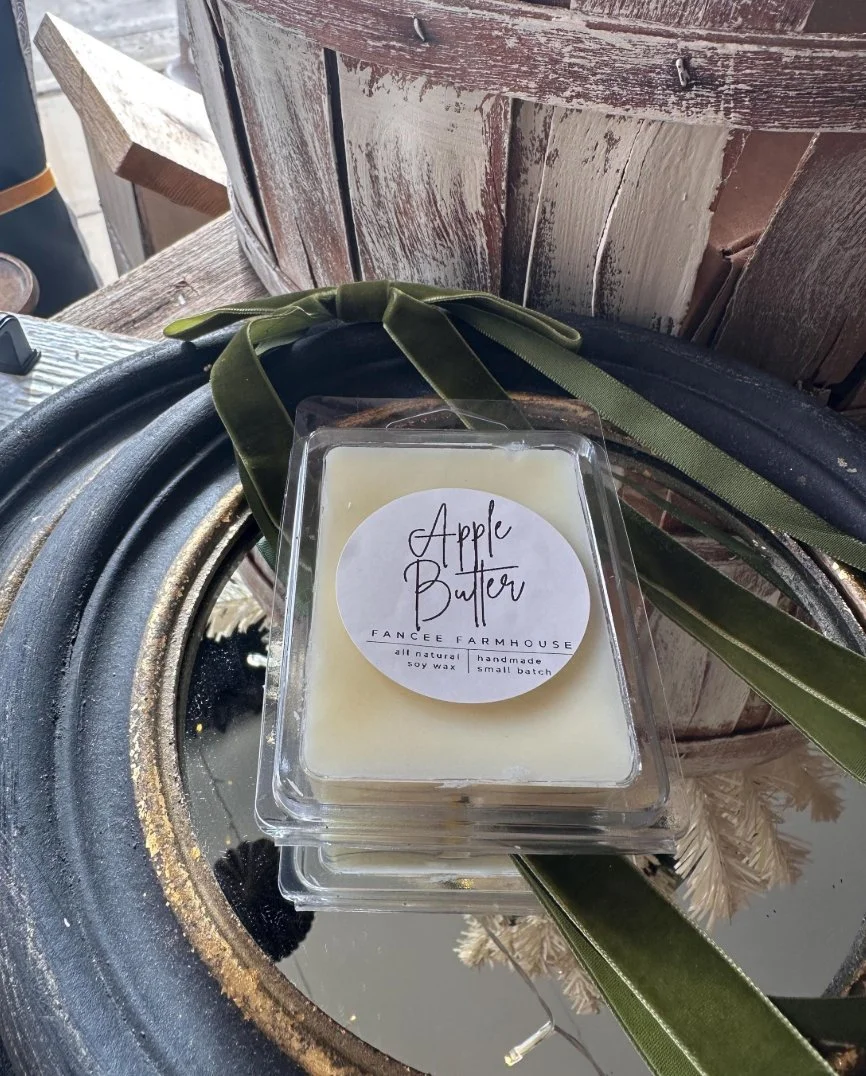 Apple butter scented soy fragrance bars wax melts white cube  Autumn apple home fragrance