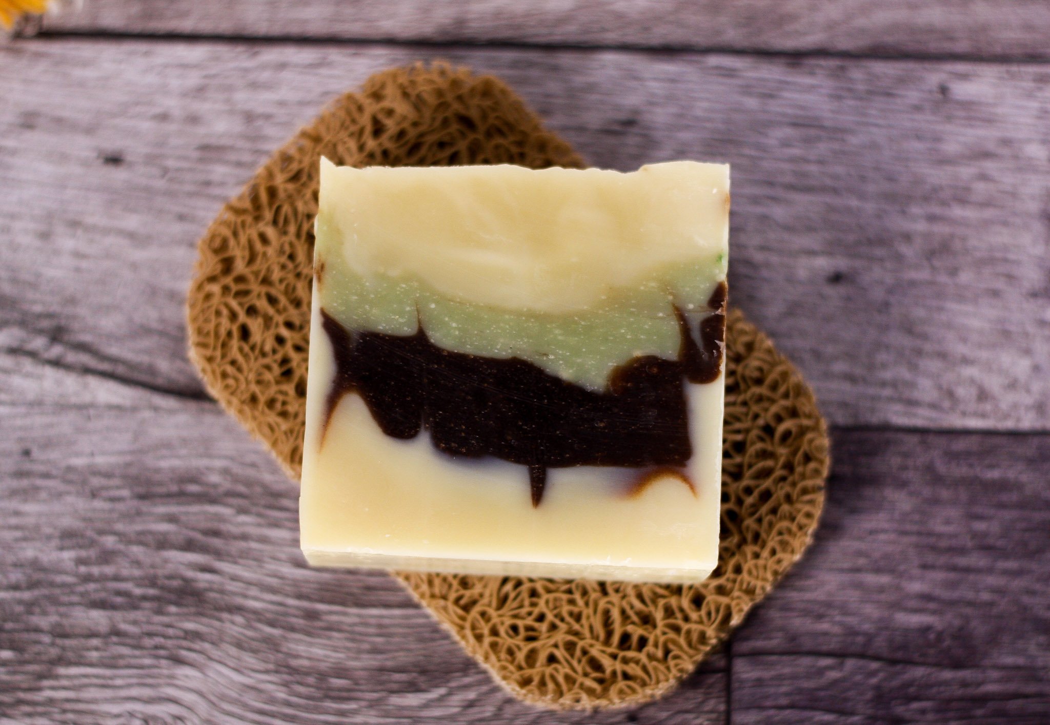 Woodland Grove Bar soap created by the Crystal Garden