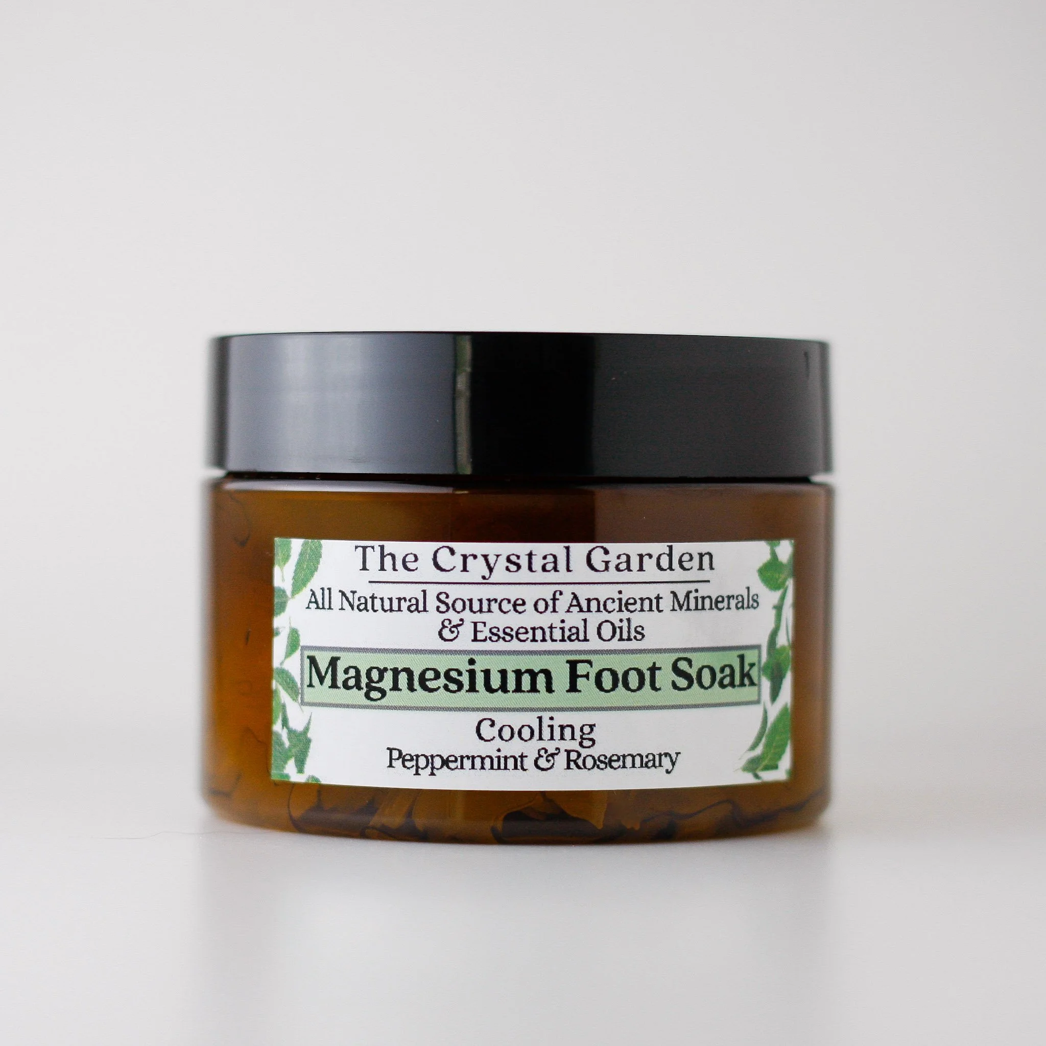 Peppermint & Rosemary Magnesium Foot Soak,  4oz