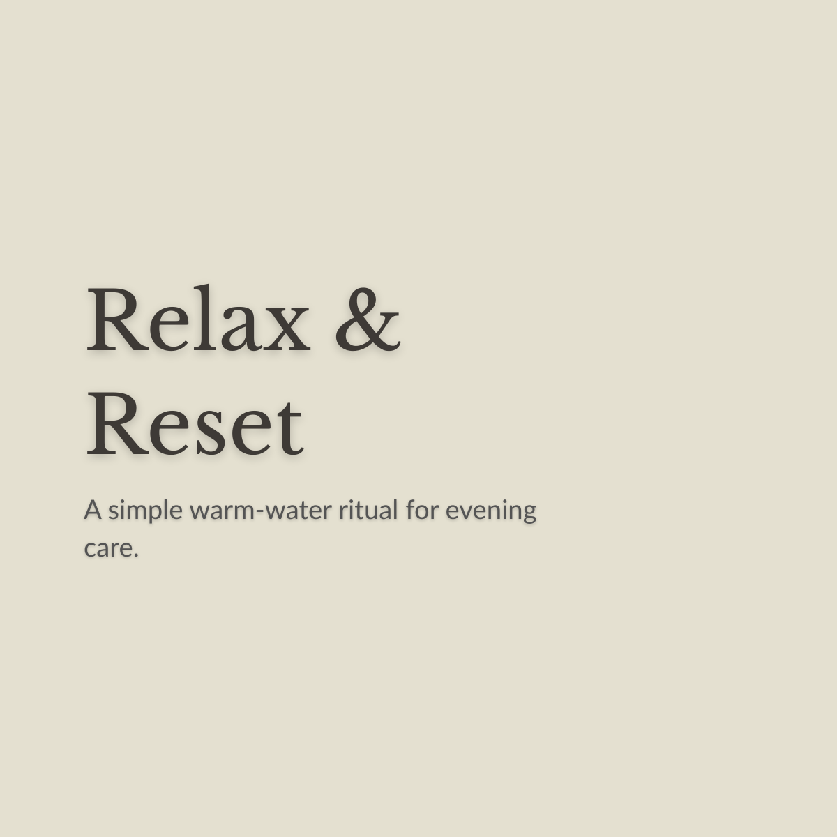 Reset and relax your tired feet
