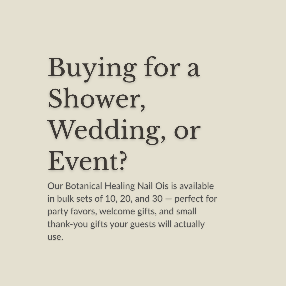 nail oil favors available in bulk for events and showers