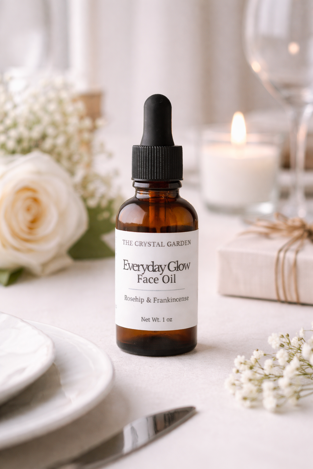 Botanical Face Oil Favors