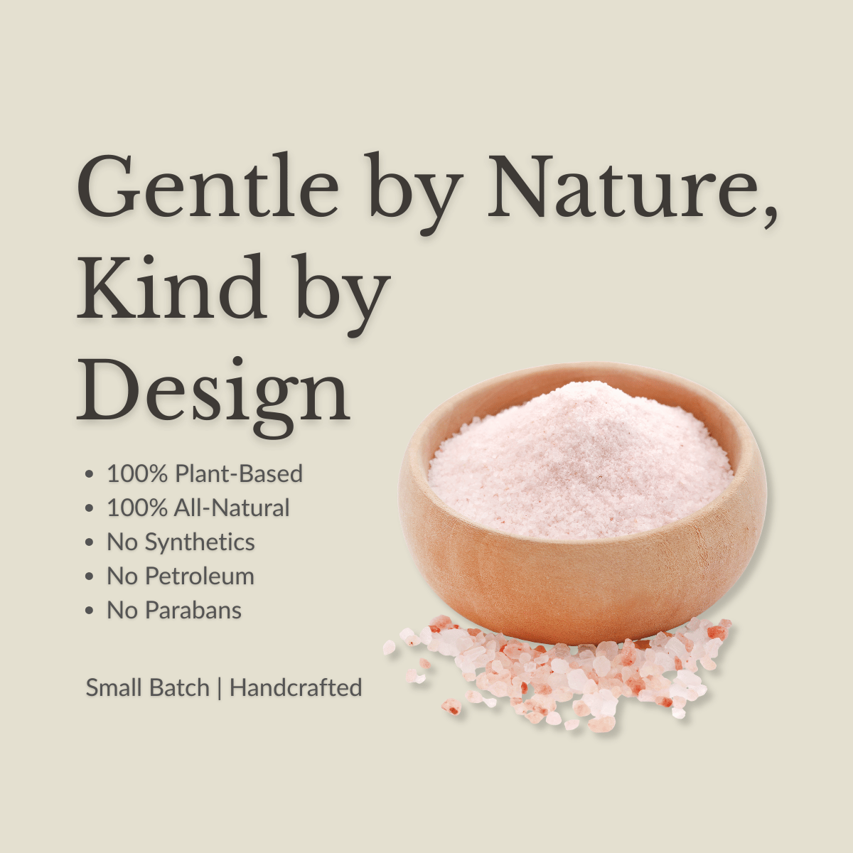 Gentile my nature, kind by design