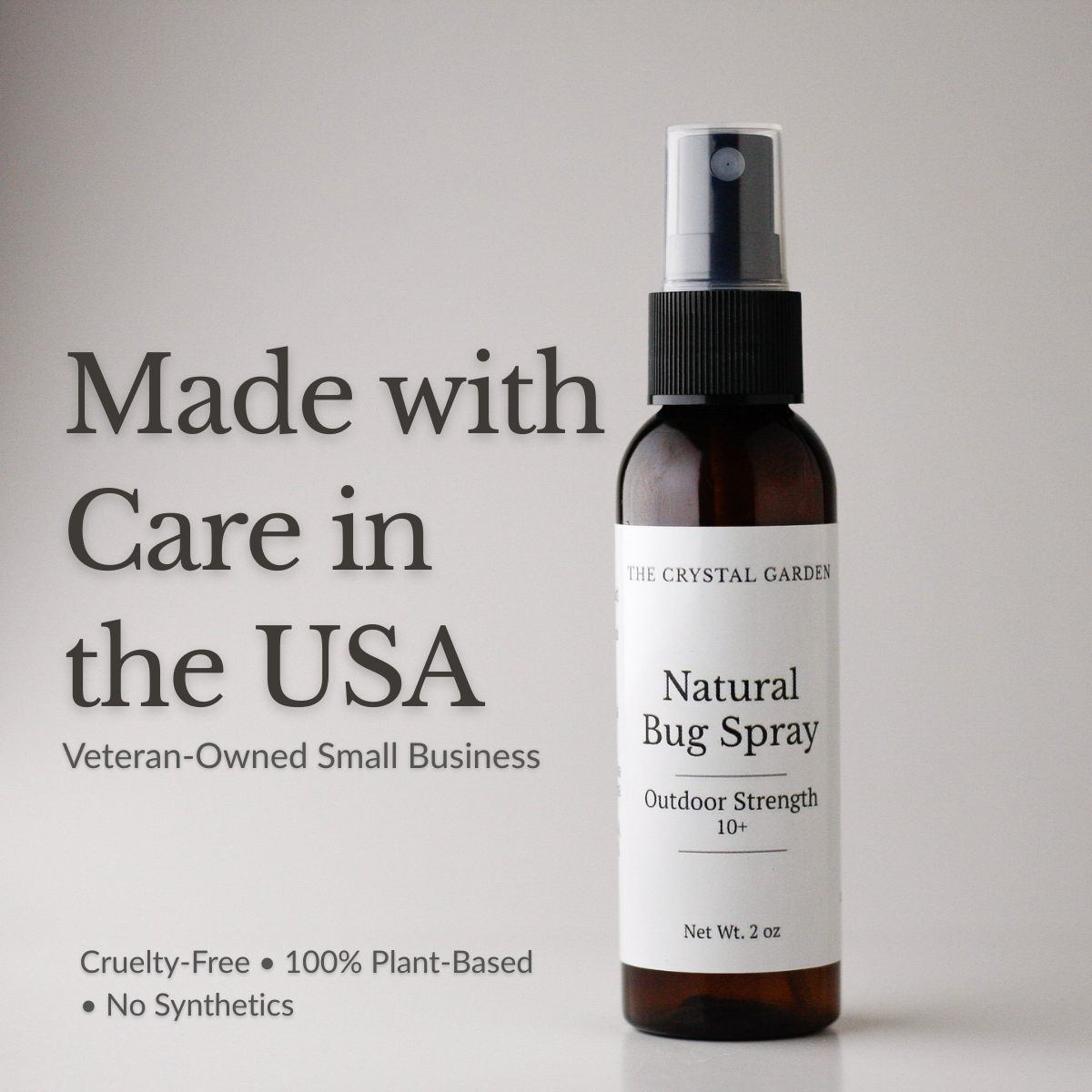 Outdoor Strength natural bug spray plant-based outdoor spray designed for ages ten and above