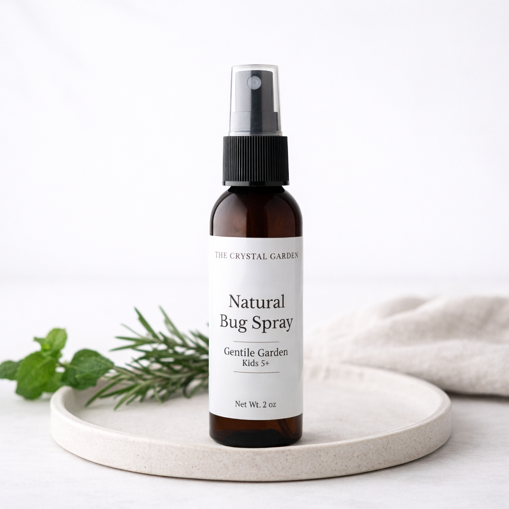 Natural Bug spray, gentil garden kids 5+ by the Crystal Garden