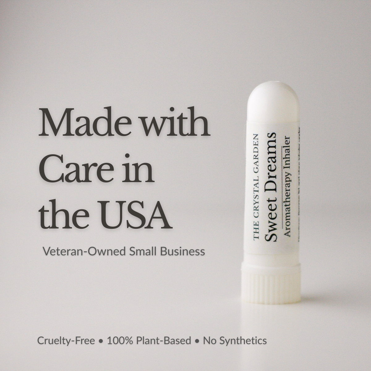 Made in USA, veterian owned small company