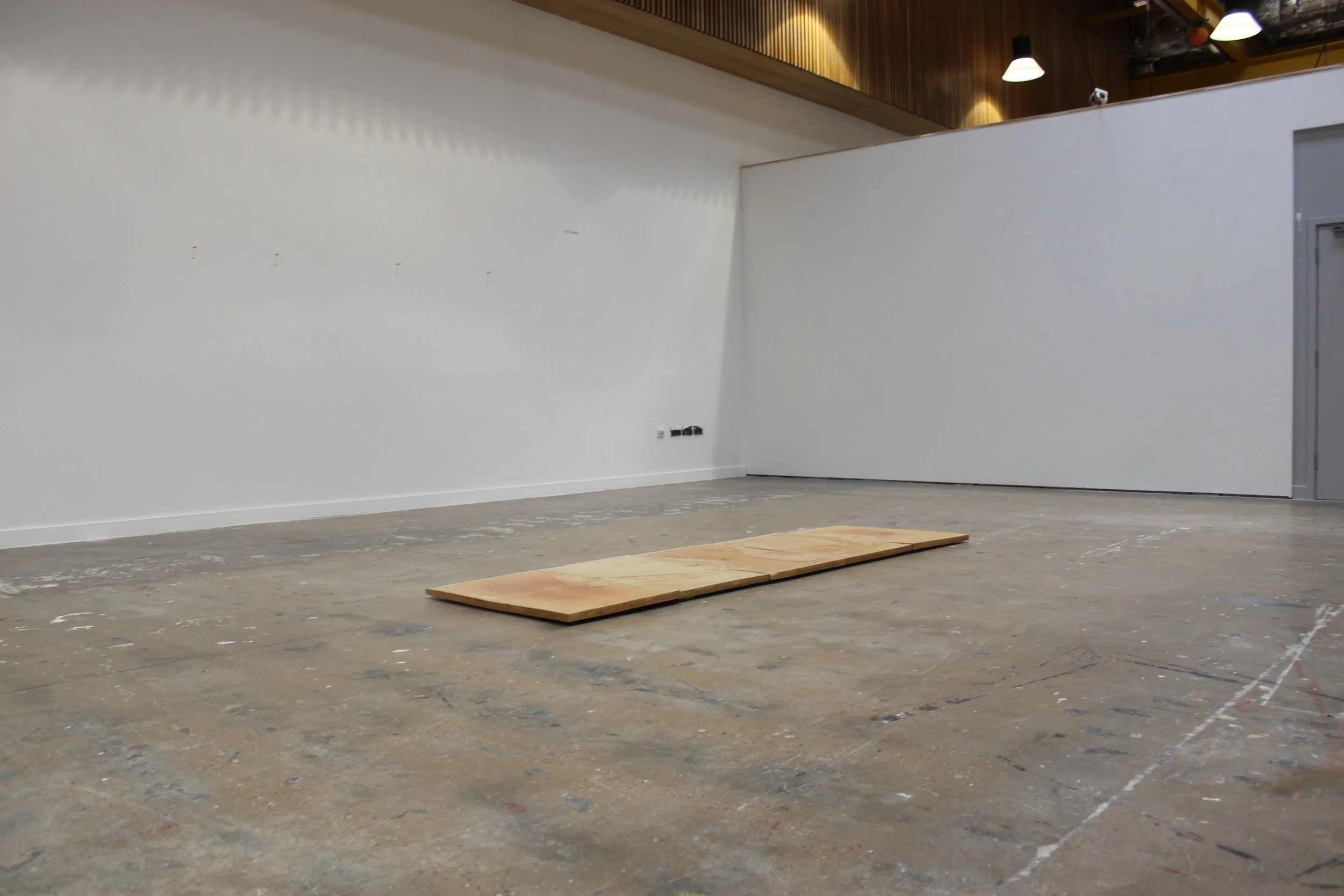 Installation view of 'Interaction I (reoriented)' (2025).