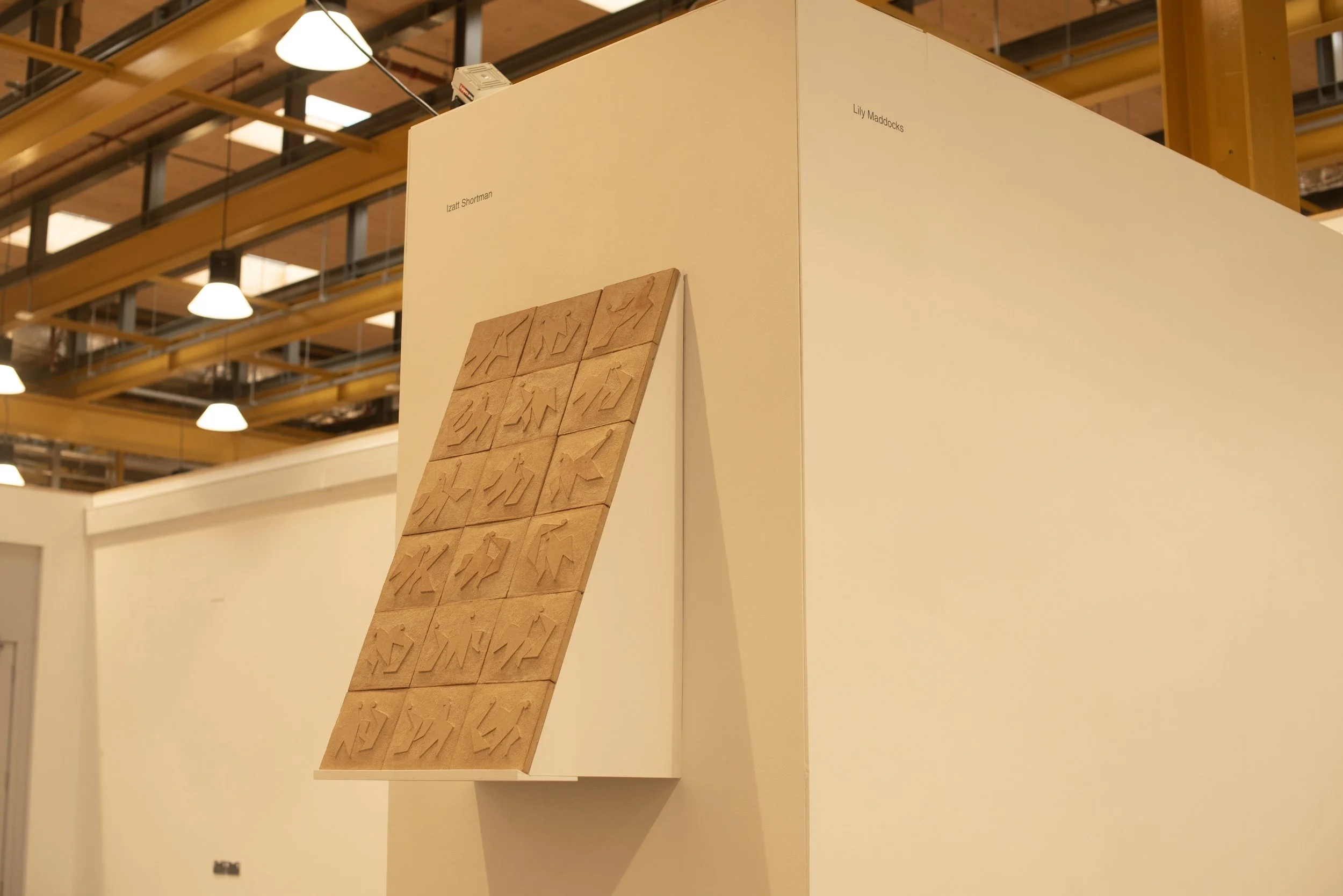 Installation view of Bath School of Art Degree Show 2025.