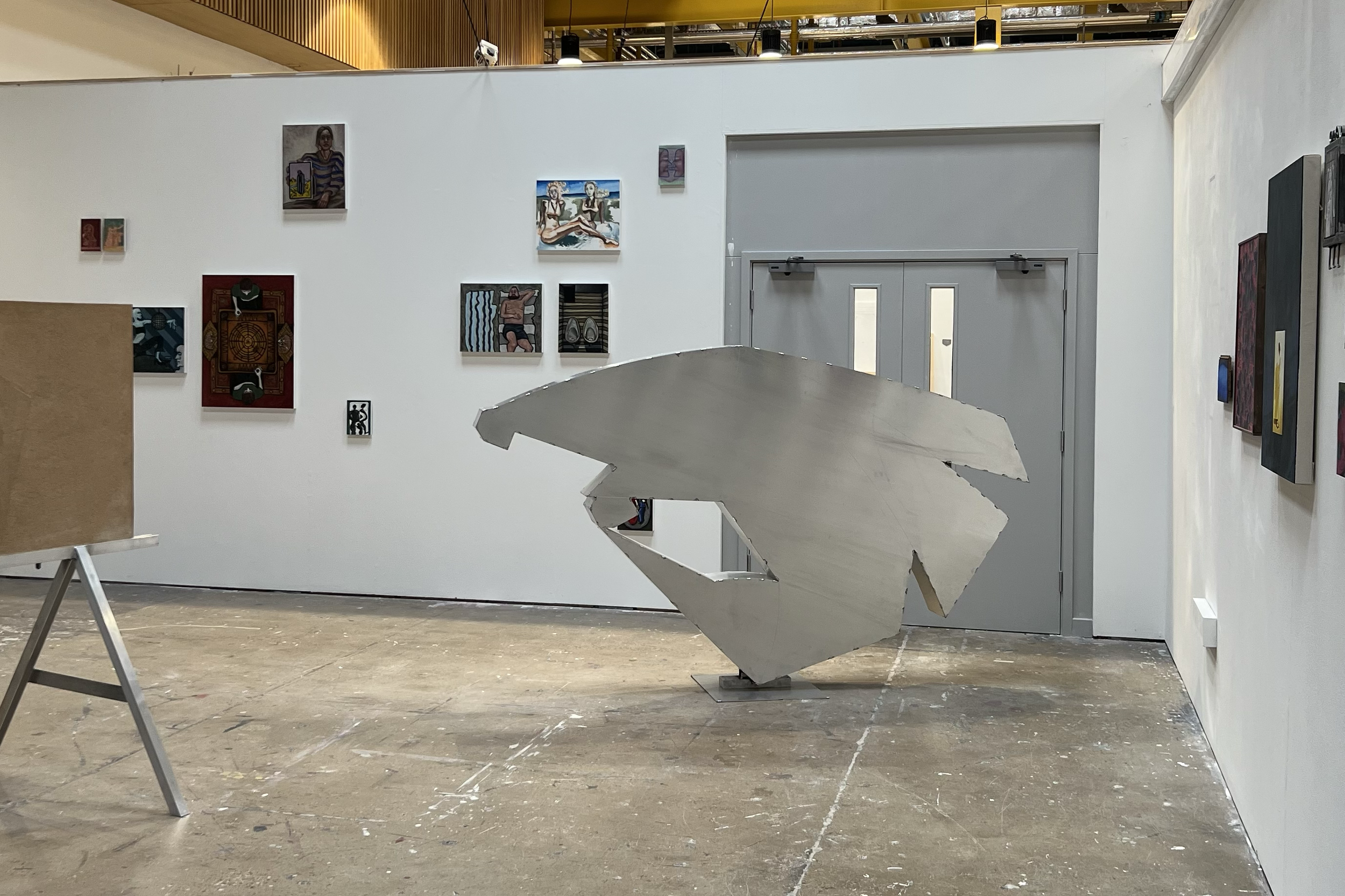 Installation view of Bath School of Art Degree Show 2025.