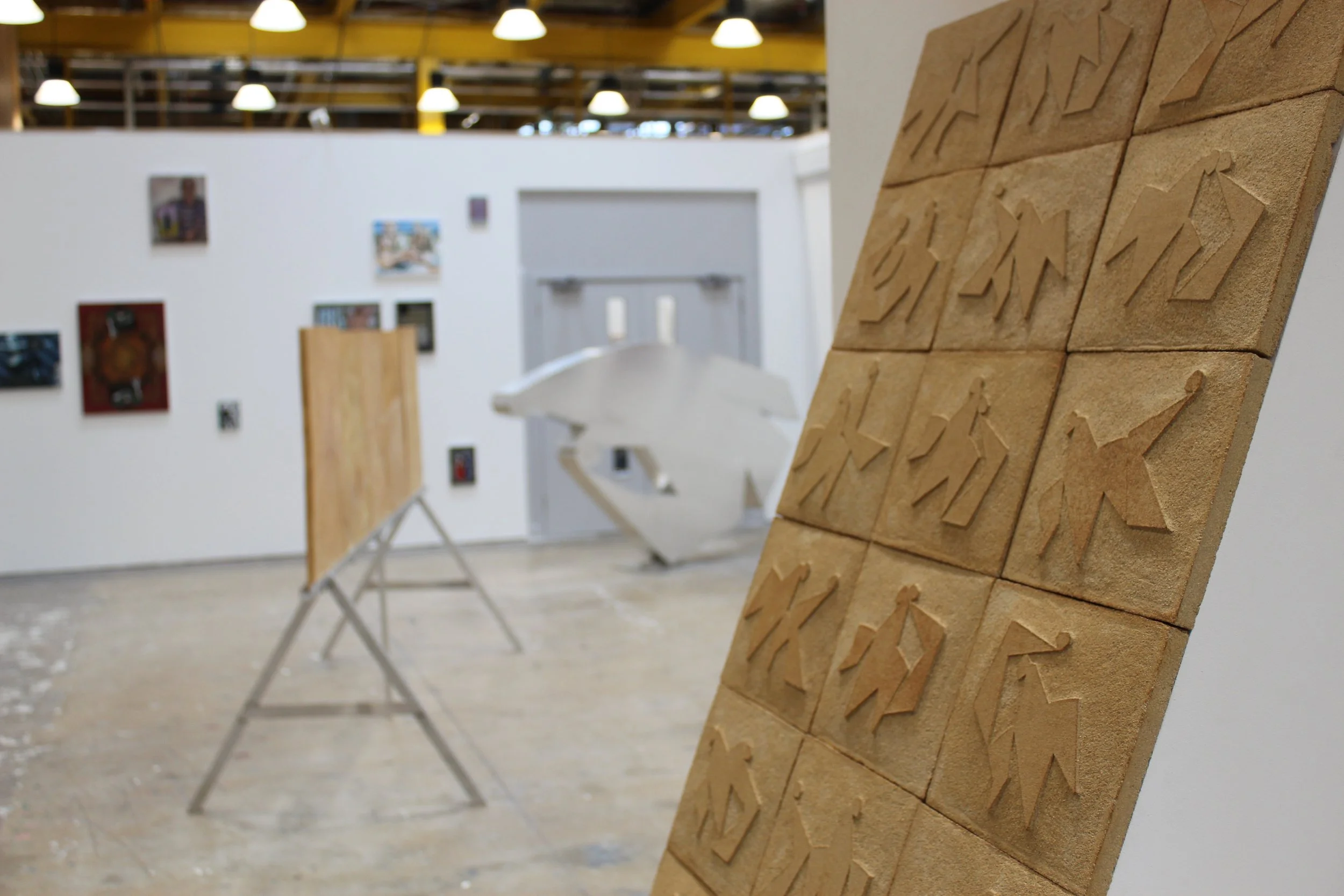 Installation view of Bath School of Art Degree Show 2025.