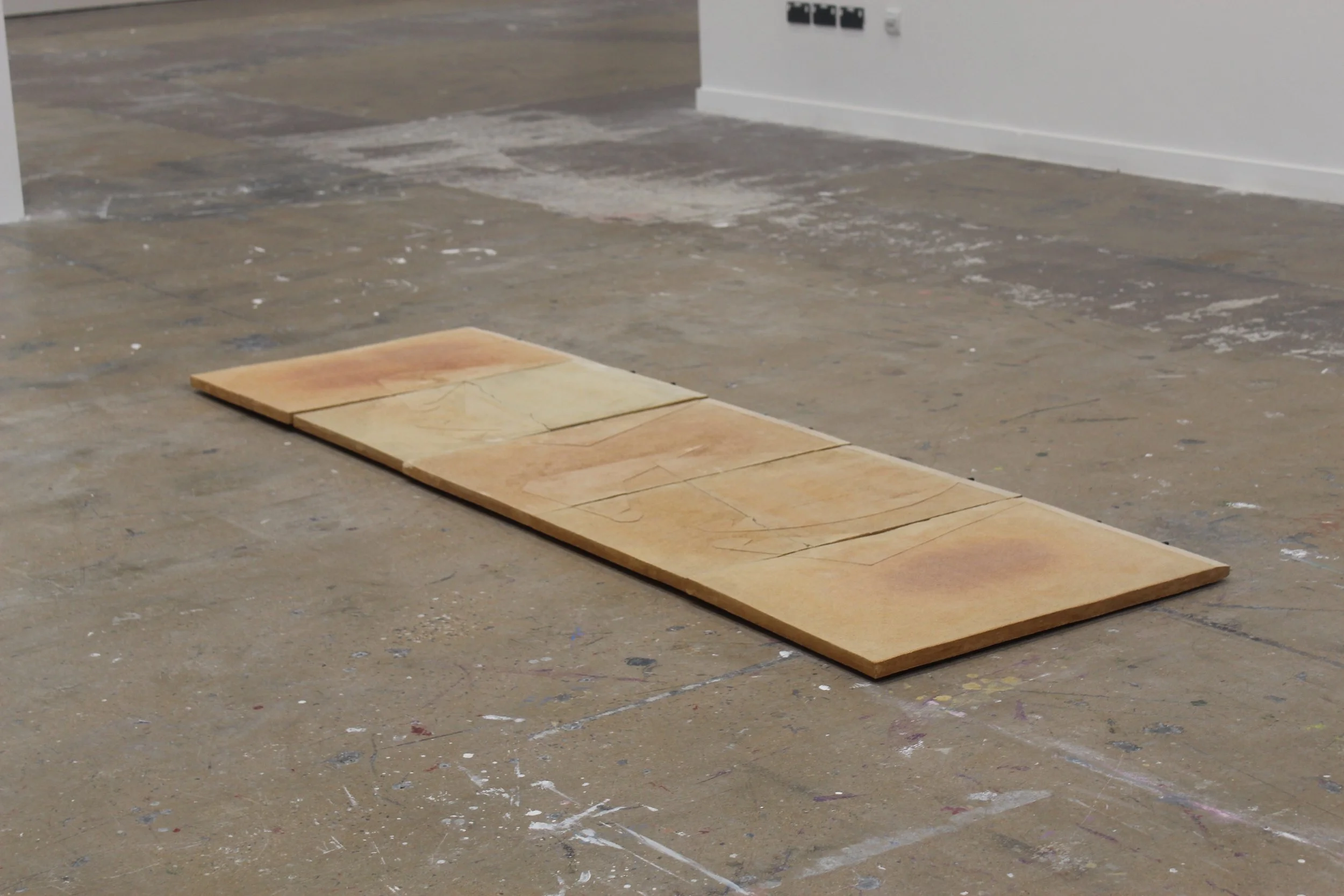 Installation view of 'Interaction I (reoriented)' (2025).